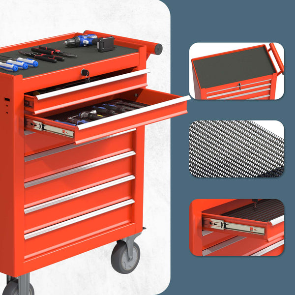 Odaof 7 Drawer Rolling Tool Chest