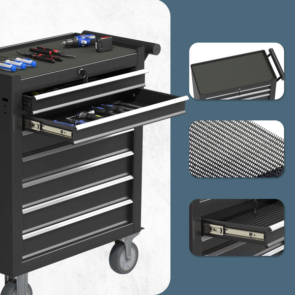 Odaof 7 Drawer Rolling Tool Chest