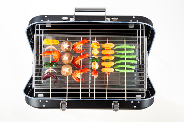 SUMARBAO Collapsible and portable Handle design BBQ grill
