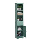 Odaof Tall Bathroom Freestanding Storage Cabinet with Drawer Adjustable Shelf