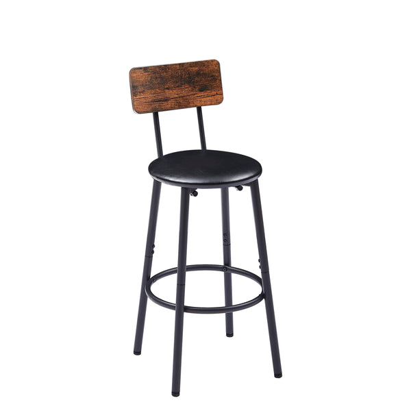 Bar Table Set with wine bottle storage rack - RaDEWAY