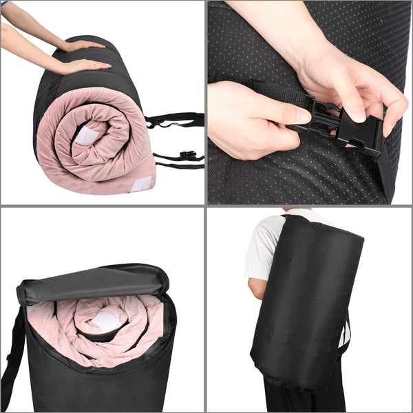 Memory Portable Roll up Sleeping Mat with Storage Bag for Tent Travel - RaDEWAY