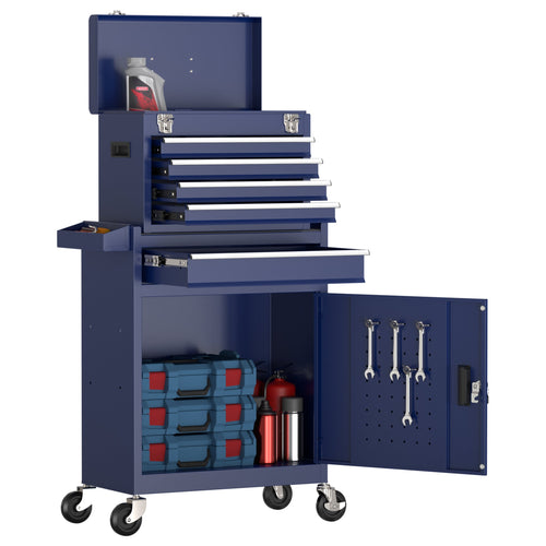 Odaof Rolling Tools Chest on Wheels with 5 Drawers for Garage