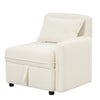 PERCINCE Convertible Modular Free Combination 4 Seater Chenille Fabric Sectional sofa with 5 Pillows