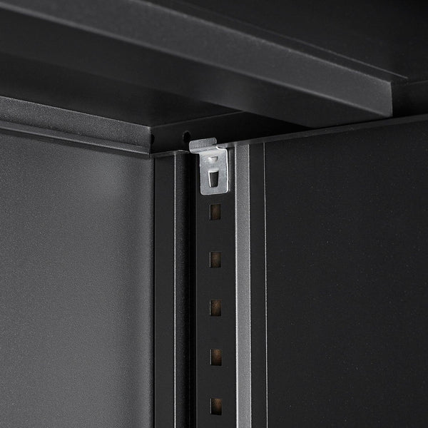 Metal Locking Storage Folding Filing Storage Cabinet for Home Office School Garage - RaDEWAY