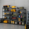 Heavy Duty 5-Tier Metal Shelving Unit for Garage, Basement, Kitchen, Pantry, Closet - RaDEWAY