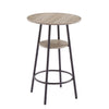 Leather Bar Chair with High-Density Sponge PU Chair Counter Height Pub Kitchen Stools - RaDEWAY