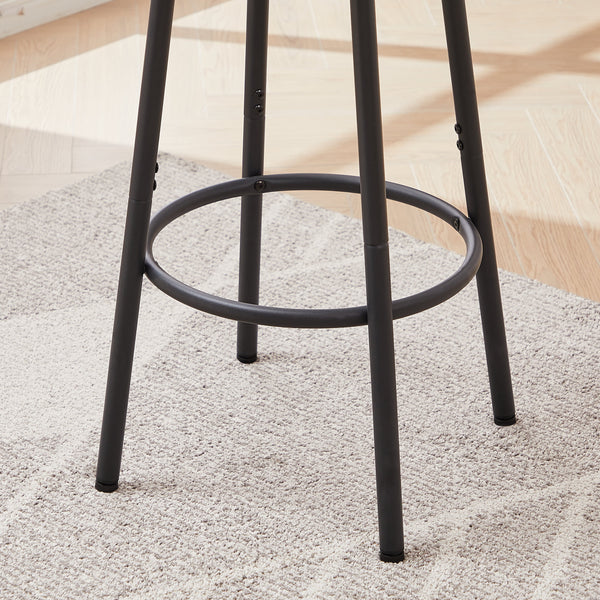 HAVCAASH Bar Table Set with wine bottle storage rack
